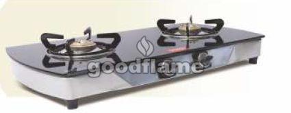 CURVE SS 2 Burner Gas Stove, for Food Making, Home, Hotel, Restaurant, Feature : Good Quality, High Efficiency Cooking