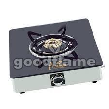 Stainless Steel Singal Burner Gas Stove, for Cooking, Feature : Best Quality, Corrosion Proof, High Efficiency