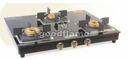 Low Pressure Rectangular SUFOCHI S 3 Burner Gas Stove, for Cooking, Feature : High Efficiency, Light Weight