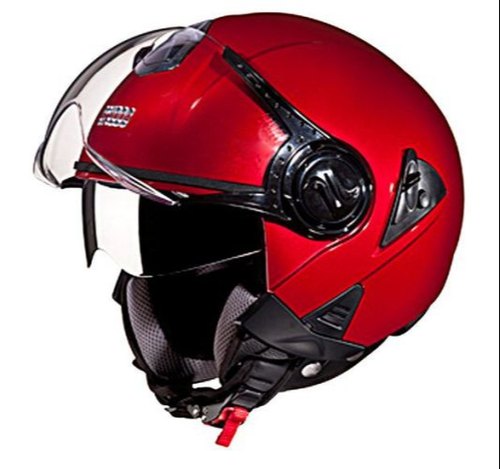 Studds Downtown Cherry Red Helmet, Feature : Fine Finish