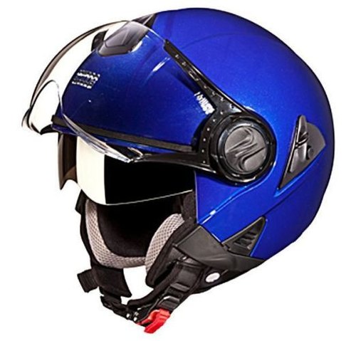 Studds Downtown Flame Blue Helmet