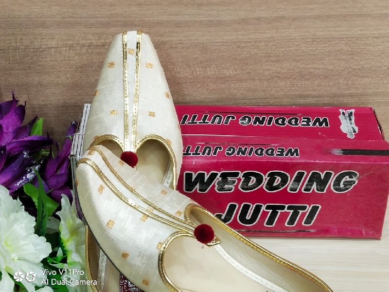 Mens Wedding Sherwani Matching Punjabi Jutti- SPF-4024