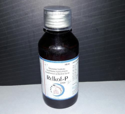 Bromhexine Guaipheniesin Terbutaline Menthol Syrup