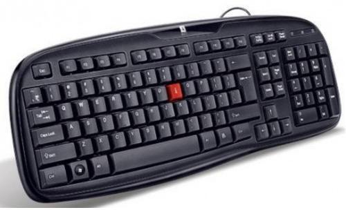 Iball USB Keyboard, Color : Black