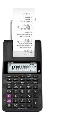 Ractangular Casio Printing Calculator