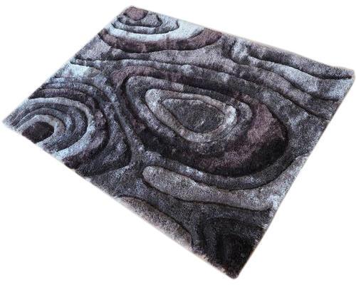 Plain Bedroom Shag Rugs, Size : 2x5 Feet