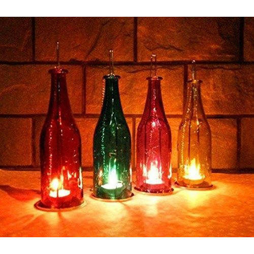 Candle Hanging Bottle Lamp