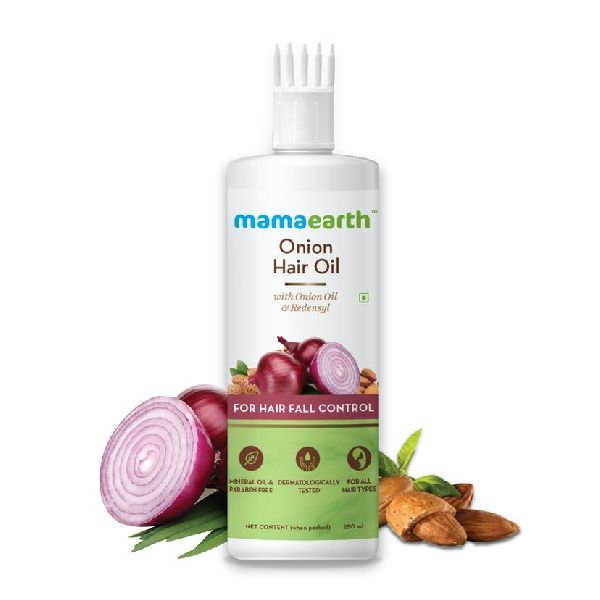 Mama Earth Hair oil, Color Green, Red, INR 200INR 500 / Piece by