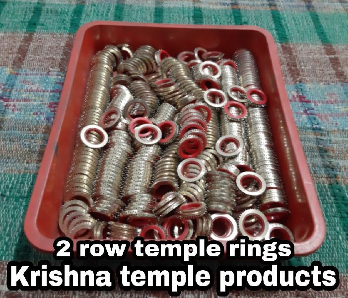 2 Row Temple Rings