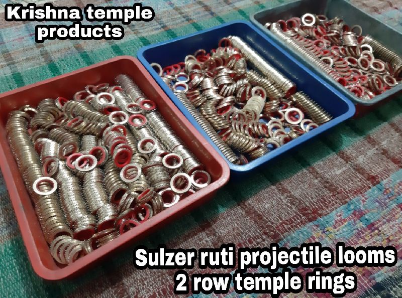 2 row temple rings for sulzer looms