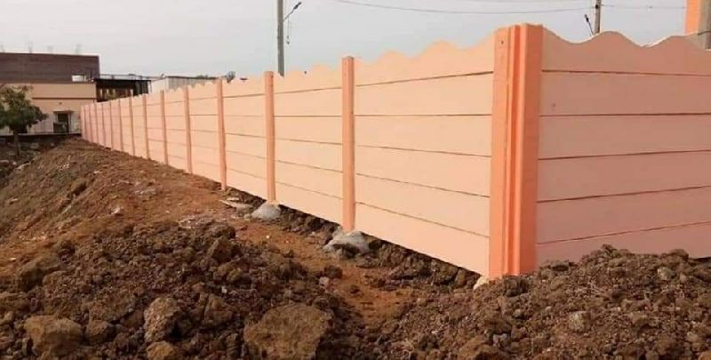 Cement Panel Build RCC Readymade Boundary Wall