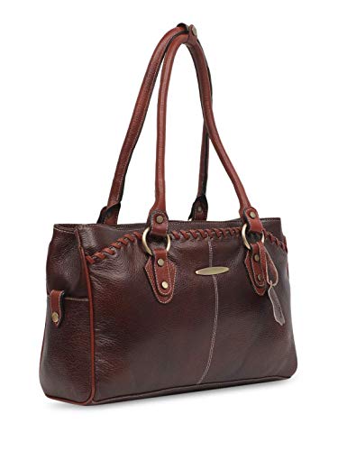 Polished Ladies Pure Leather Bag, for Party Wear, Style : Modern