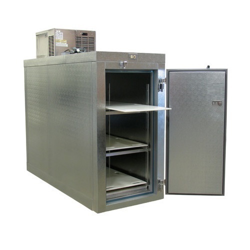 Polished MIld Steel 3 Body Mortuary Cabinet, for Industrial Use, Feature : Corrosion Resistant