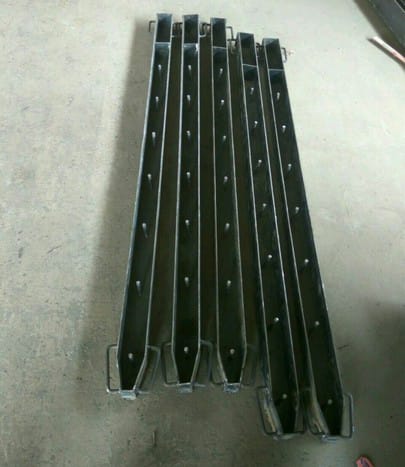 Rolex Polished Mild Steel fencing pole mould, Length : 10 feet