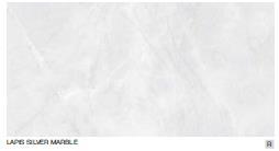 Lapis Silver Marble Digital Wall Tiles, Size : 600 x 1200 mm