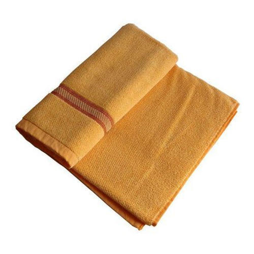 Rectangular Cotton Plain Striped Bath Towels, for Bathroom Use, Feature : Easy Wash