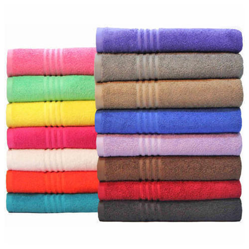 Plain Dyed Bed Cotton Bath Towels, Feature : Quick Dry