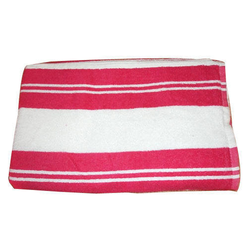 Cotton Stripe Bath Towels, Style : Plain
