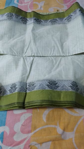 Cotton Handloom Saree, for Dry Cleaning, Anti-Wrinkle, Shrink-Resistant, Width : 7 Meter