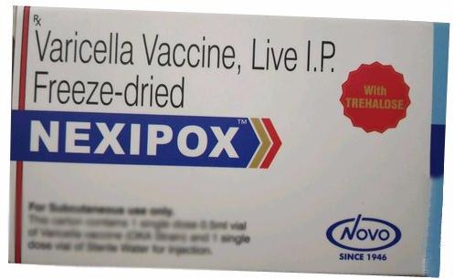 Nexipox Varicella Vaccine, Packaging Type : Box