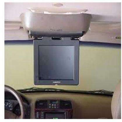 ABS Plastic Car Headrest Monitor
