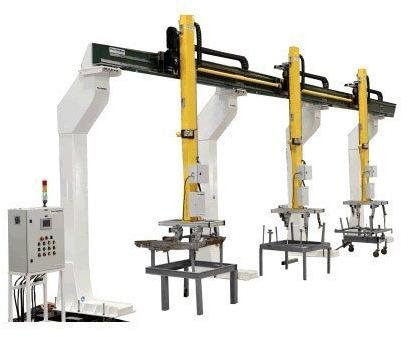 Mild Steel Fully Automatic Gantry Robot, for Industrial, Voltage : 220-380V