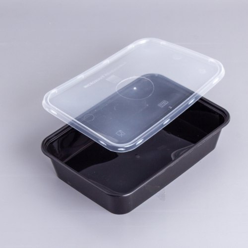 Plain Pvc Rectangular Plastic Food Container, Feature : Light Weight, Weatherproof