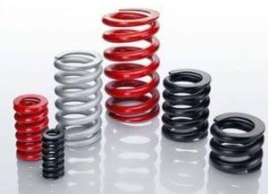 Non Polished Iron Compression Springs, for Industrial Use, Vehicles Use, Grade : AISI, ASTM, DIN