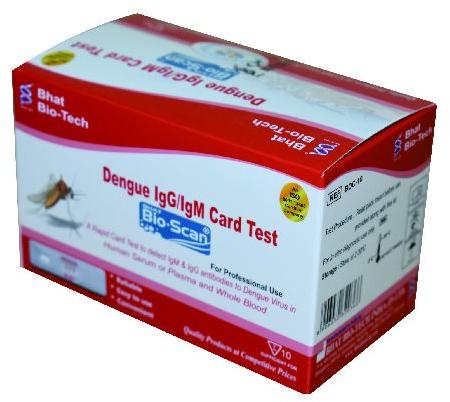 BHAT BIO-SCAN DENGUE IgG/IgM CARD TEST
