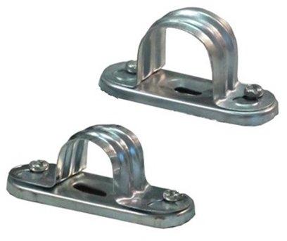 GI Saddle Clamp, Color : Silver