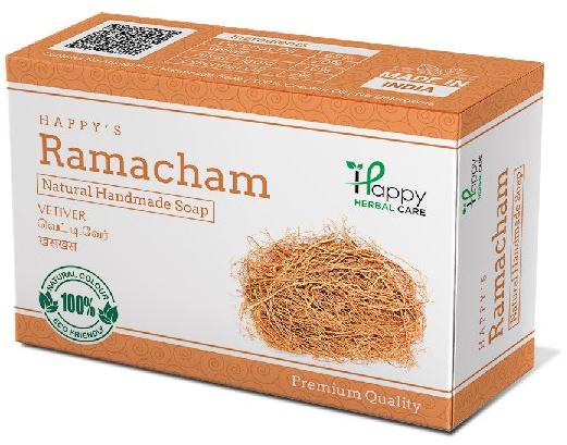 Square Handmade Herbal Ramacham Soap, for Bathing, Personal, Skin Care, Form : Solid