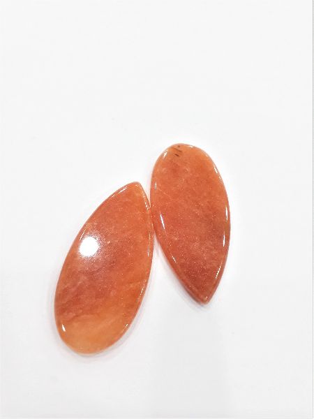 Red jade Natural Semi Precious Stone