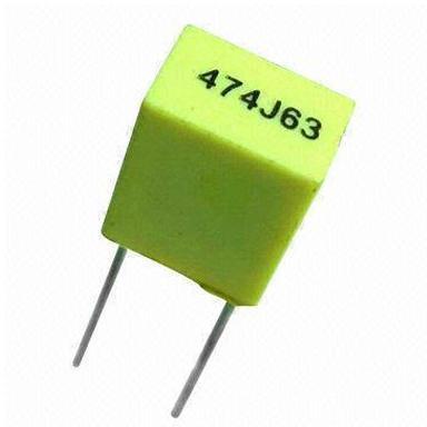 Metallized Polyester Film Capacitor, Rated Voltage : 100 - 1000 V
