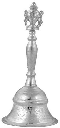 Silver Pooja Bell, Style : Puja