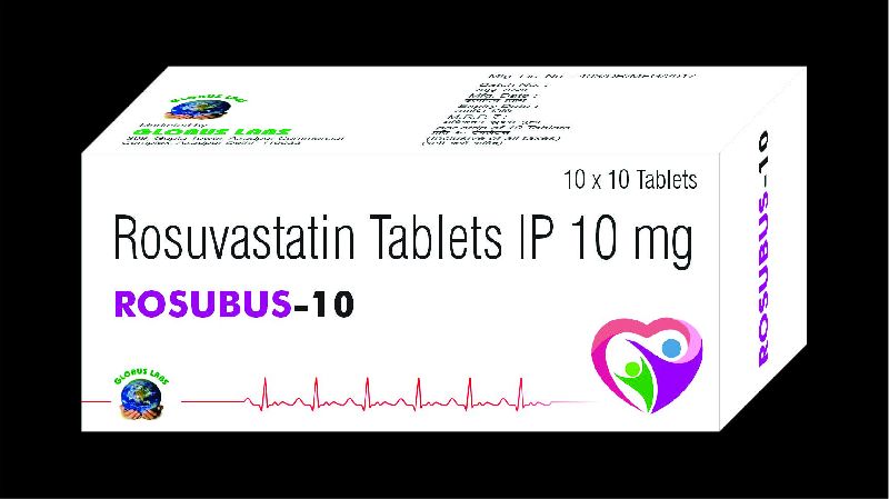 Rosuvastatin 10 Tablets, Packaging Type : alu-alu
