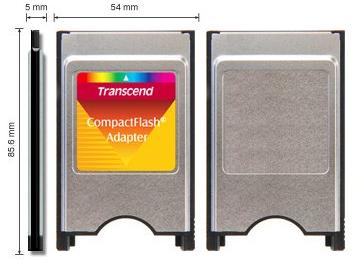 Transcend SS PCMCIA Adapter