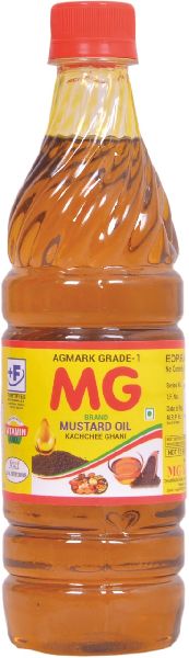 MG Kachi Ghani Mustard Oil, Packaging Size : 15ltr, 1ltr, 50ml, 5ltr