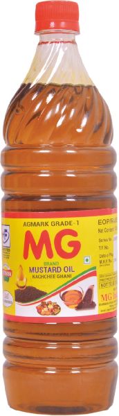 MG Kachi Ghani Mustard Oil (500 ML Bottle)