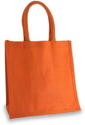 ORANGE FULLY DYED JUTE BAG