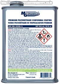 Premium Polyurethane Conformal Coating (4223D), Form : Liquid