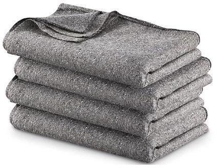 Plain Cotton Relief Blanket, Size : Standard