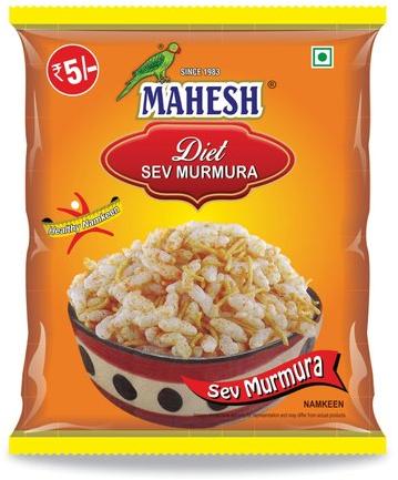 Mahesh Diet Sev Murmura Namkeen, Packaging Type : Packet