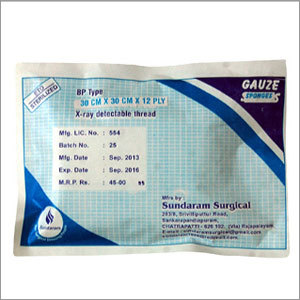 Non Woven Gauze Sponge, for Cleaning Purpose, Packaging Type : Packet