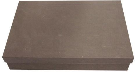 Plain Cardboard Rectangular Jewellery Box, Color : Brown