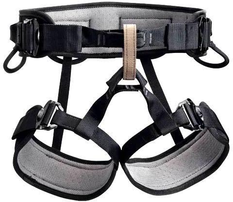 Nylon Seat Harness, Color : Black Grey