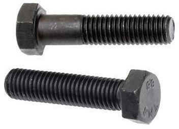 Alloy Steel Hex Bolts, for Automotive Industry, Fittings, Color : Black