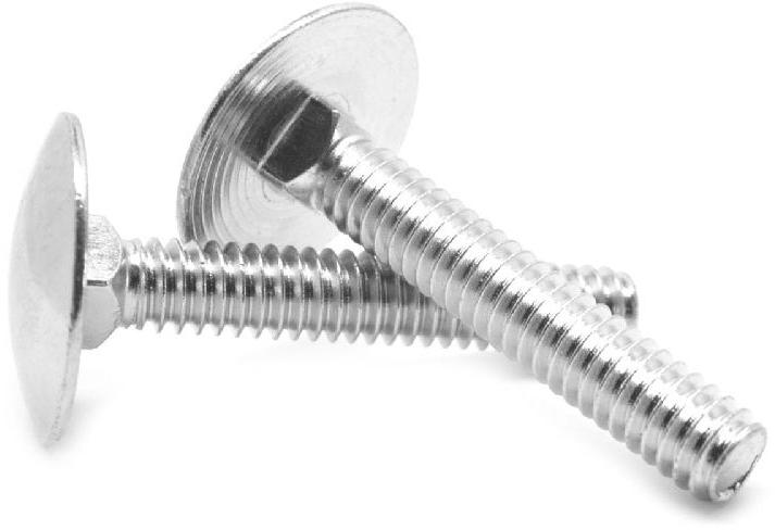 Carbon Steel Step Bolts, for Fittings, Color : Silver