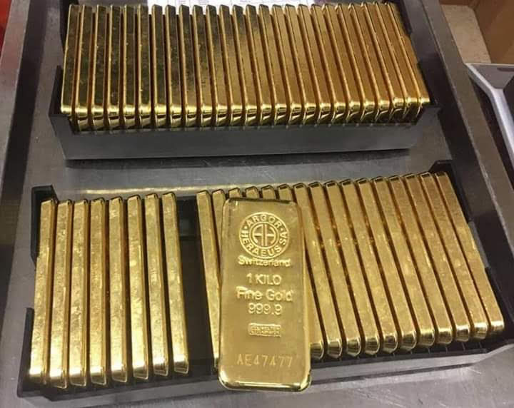 22 Carats gold bars, for Jewelries, Color : Golden