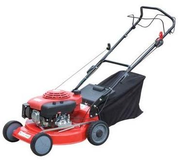 Green Panther Petrol Lawn Mower, Color : Red