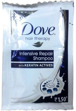RKP Polyester Liquid Shampoo Packing Pouches, Pattern : Printed